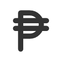 иконка currency peso, currency, peso