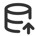 иконка database import, database, база данных, import, импорт