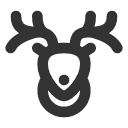 иконка deer, олень