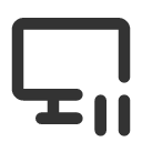 иконка device desktop pause, device, desktop, рабочий стол, pause, пауза