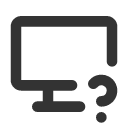 иконки device desktop question, device, desktop, рабочий стол, question, вопрос