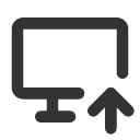 иконки device desktop up, device, desktop, рабочий стол, up, стрелка вверх