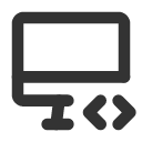 иконка device imac code, device, imac, монитор, code, код