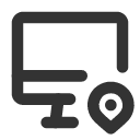 иконка device imac pin, device, imac, монитор, pin, кнопка