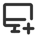 иконка device imac plus, device, imac, монитор, plus, плюс
