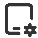иконки device ipad cog, device, ipad, планшет, cog