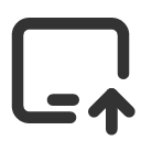 иконка device ipad horizontal up, device, ipad, планшет, horizontal, документ, up, стрелка вверх