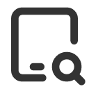 иконка device ipad search, device, ipad, планшет, search, поиск