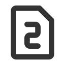 иконка device sim 2, device, sim