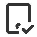 иконка device tablet check, device, tablet, планшет, check, галочка