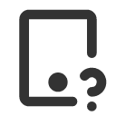 иконка device tablet question, device, tablet, планшет, question, вопрос