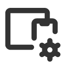 иконки devices cog, devices, девайсы, cog