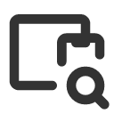 иконка devices search, devices, девайсы, search, поиск