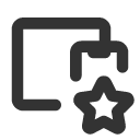 иконка devices star, devices, девайсы, star, звезда