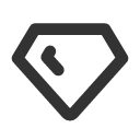 иконки diamond, бриллиант