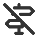 иконки directions off, directions, стрелка, off