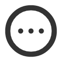 иконки dots circle horizontal, dots, circle, horizontal, документ