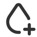иконка droplet plus, droplet, plus, плюс