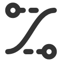 иконки ease in out control points, ease, in, увеличить, out, control, points