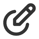 иконка edit circle, edit, редактировать, circle