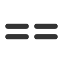 иконки equal double, equal, double