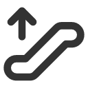 иконки escalator up, escalator, up, стрелка вверх