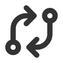 иконка exchange, обмен валюты