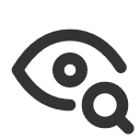 иконка eye search, eye, глаз, search, поиск