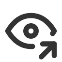 иконки eye share, eye, глаз, share