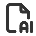 иконка file ai, file, файл, ai