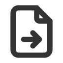 иконки file arrow right, file, файл, arrow, стрелка, right