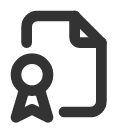 иконки file certificate, file, файл, certificate, сертификат