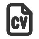 иконки file cv, file, файл, cv