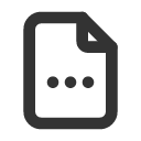 иконки file dots, file, файл, dots