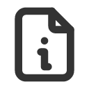 иконка file info, file, файл, info, информация