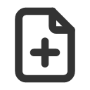 иконка file plus, file, файл, plus, плюс