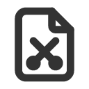 иконки file scissors, file, файл, scissors, ножницы