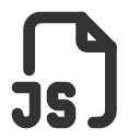 иконка file type js, file, файл, type, шрифт, js