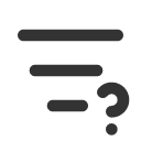иконка filter 2 question, filter, question, вопрос