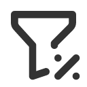 иконки filter discount, filter, discount, выключатель