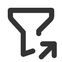 иконки filter share, filter, share