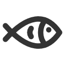 иконка fish, рыба
