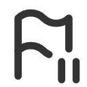 иконка flag pause, flag, флаг, pause, пауза