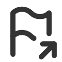 иконка flag share, flag, флаг, share