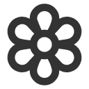 иконка flower, цветок