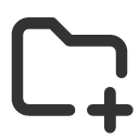 иконка folder plus, folder, папка, plus, плюс