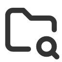иконка folder search, поиск, folder, папка, search