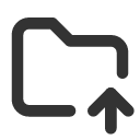 иконки folder up, folder, папка, up, стрелка вверх