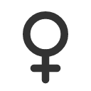 иконка gender female, gender, female, женщина