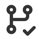 иконки git branch check, git, branch, check, галочка